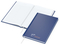Notizbuch Note-Book Ecken spitz Hardcover matt-farbig, DIN A5, Lineatur Winkelkaro