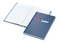 Notizbuch Note-Book Ecken spitz Hardcover matt-farbig, DIN A5, Lineatur Winkelkaro