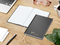 Notizbuch Note-Book Ecken spitz Hardcover matt-farbig, DIN A5, Lineatur Winkelkaro