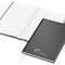 Notizbuch Note-Book Ecken spitz Hardcover matt-farbig, DIN A5, Lineatur Winkelkaro