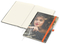 Notizbuch Match-Book Papier-Hardcover individuell bedruckt, DIN A4, Papierfarbe/Lineatur Cremefarben/Winkelkaro, Einband-Oberfläche matt