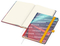 Notizbuch Match-Book Papier-Hardcover individuell bedruckt, DIN A5, Papierfarbe/Lineatur Cremefarben/Punktraster, Einband-Oberfläche matt