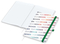 Notizbuch Match-Book Naturpapier-Hardcover individuell bedruckt, DIN A4, Papierfarbe/Lineatur Hochweiß/Winkelkaro, Einband-Papierfarbe Weiß
