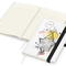 Notizbuch Match-Book Naturpapier-Hardcover individuell bedruckt, DIN A5, Papierfarbe/Lineatur Cremefarben/Winkelkaro, Einband-Papierfarbe Weiß