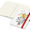 Notizbuch Match-Book Naturpapier-Hardcover individuell bedruckt, DIN A5, Papierfarbe/Lineatur Cremefarben/Winkelkaro, Einband-Papierfarbe Weiß