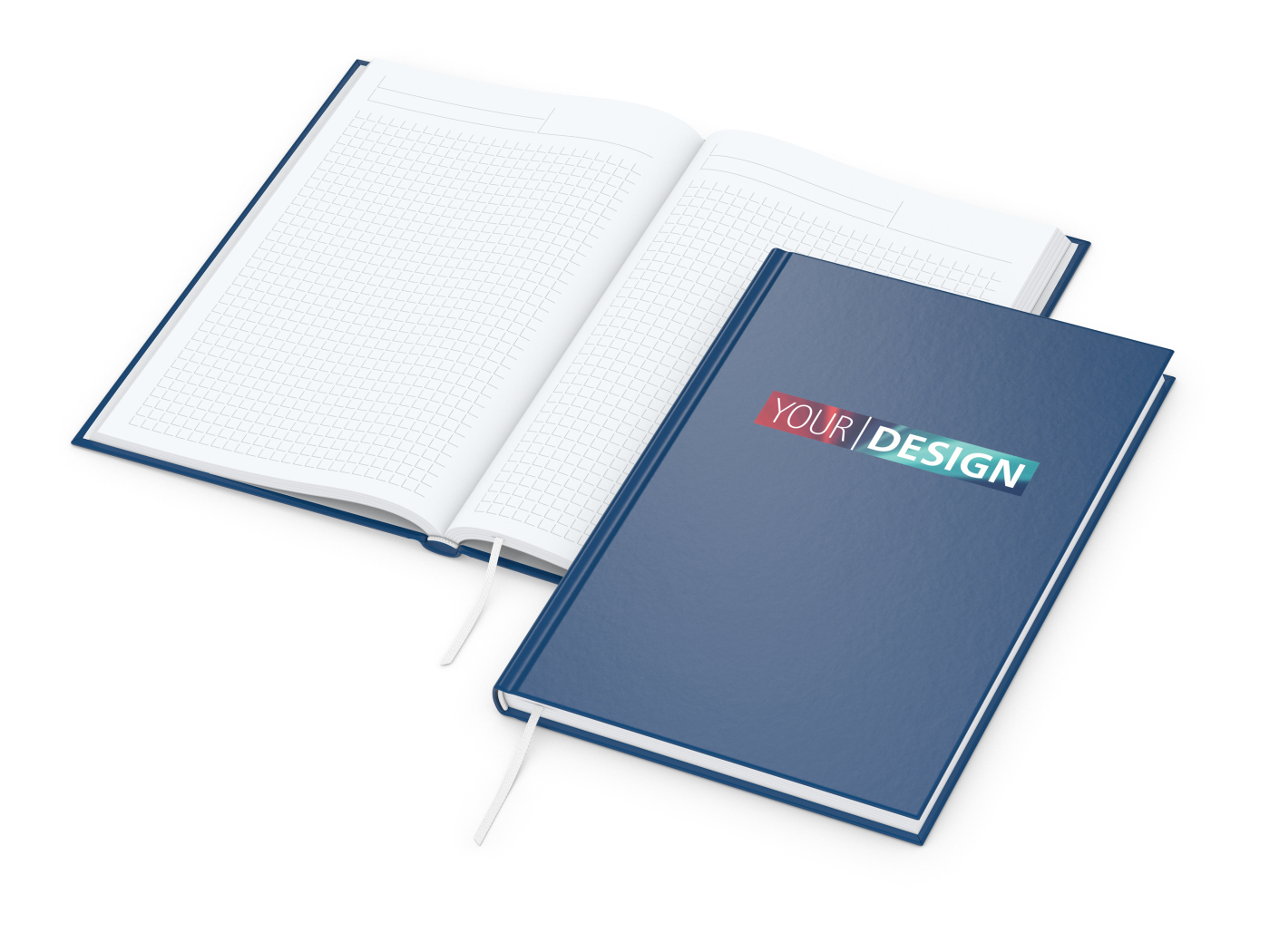 Notizbuch Note-Book EXPRESS Ecken spitz Hardcover matt-farbig, DIN A5