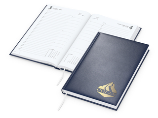 Tageskalender Advance Mo.–So. je 1 Seite Kunstleder-Hardcover, Goldprägung inkl.