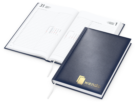 Tageskalender Image Mo.–Fr. je 1 Seite 352 Seiten Kunstleder-Hardcover, Goldprägung inkl.
