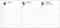Tisch-Querkalender Master Monatsregister 1 Woche = 2 Seiten 8–21 Uhr, Einband Papier-Hardcover matt