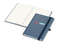 Notizbuch Organic-Book RECYCLING Apfelleder-Hardcover farbig A5, Lineatur Punktraster, Material-Infoblatt nein, Siebdruck-Digital inkl.