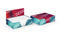 Haftnotiz-Box Pop-Up-Box Haftnotizblöcke weiß Karton-Box individuell bedruckt, 100 × 72 mm, Blattanzahl 250, Haftzettel-Gestaltung weiß