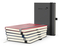 Notizbuch Vision-Book Kunstleder-Hardcover matt-farbig, DIN A5, Papierfarbe/Lineatur Cremefarben/Winkelkaro, Prägung schwarz-glänzend inkl.