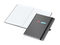 Notizbuch Vision-Book EXPRESS Kunstleder-Hardcover matt-farbig, DIN A4, Papierfarbe/Lineatur Hochweiß/Winkelkaro