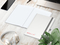 Notizbuch Vision-Book EXPRESS Kunstleder-Hardcover matt-farbig, DIN A4, Papierfarbe/Lineatur Hochweiß/Winkelkaro