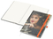 Notizbuch Match-Book RECYCLING Hardcover individuell bedruckt, DIN A4, Lineatur Punktraster, Einband-Material recyceltes Naturpapier