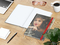Notizbuch Match-Book RECYCLING Hardcover individuell bedruckt, DIN A4, Lineatur Punktraster, Einband-Material recyceltes Naturpapier