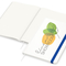 Notizbuch Match-Book RECYCLING Hardcover individuell bedruckt, DIN A4, Lineatur Punktraster, Einband-Material recyceltes Papier matt