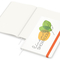 Notizbuch Match-Book RECYCLING Hardcover individuell bedruckt, DIN A4, Lineatur Punktraster, Einband-Material recyceltes Papier matt