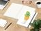 Notizbuch Match-Book RECYCLING Hardcover individuell bedruckt, DIN A4, Lineatur Punktraster, Einband-Material recyceltes Papier matt