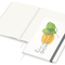 Notizbuch Match-Book RECYCLING Hardcover individuell bedruckt, DIN A4, Lineatur Punktraster, Einband-Material recyceltes Papier matt