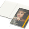 Notizbuch Match-Book RECYCLING Hardcover individuell bedruckt, DIN A4, Lineatur Winkelkaro, Einband-Material recyceltes Naturpapier