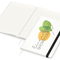 Notizbuch Match-Book RECYCLING Hardcover individuell bedruckt, DIN A4, Lineatur Winkelkaro, Einband-Material recyceltes Papier matt