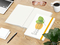 Notizbuch Match-Book RECYCLING Hardcover individuell bedruckt, DIN A4, Lineatur Winkelkaro, Einband-Material recyceltes Papier matt