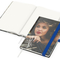 Notizbuch Match-Book RECYCLING Hardcover individuell bedruckt, DIN A5, Lineatur Punktraster, Einband-Material recyceltes Naturpapier