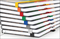 Notizbuch Match-Book RECYCLING Hardcover individuell bedruckt, DIN A5, Lineatur Punktraster, Einband-Material recyceltes Naturpapier