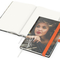 Notizbuch Match-Book RECYCLING Hardcover individuell bedruckt, DIN A5, Lineatur Punktraster, Einband-Material recyceltes Naturpapier