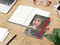 Notizbuch Match-Book RECYCLING Hardcover individuell bedruckt, DIN A5, Lineatur Punktraster, Einband-Material recyceltes Naturpapier
