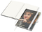 Notizbuch Match-Book RECYCLING Hardcover individuell bedruckt, DIN A5, Lineatur Punktraster, Einband-Material recyceltes Naturpapier