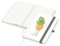 Notizbuch Match-Book RECYCLING Hardcover individuell bedruckt, DIN A5, Lineatur Punktraster, Einband-Material recyceltes Papier matt