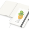 Notizbuch Match-Book RECYCLING Hardcover individuell bedruckt, DIN A5, Lineatur Punktraster, Einband-Material recyceltes Papier matt