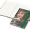 Notizbuch Match-Book RECYCLING Hardcover individuell bedruckt, DIN A5, Lineatur Winkelkaro, Einband-Material recyceltes Naturpapier