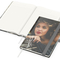 Notizbuch Match-Book RECYCLING Hardcover individuell bedruckt, DIN A5, Lineatur Winkelkaro, Einband-Material recyceltes Naturpapier