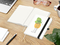 Notizbuch Match-Book RECYCLING Hardcover individuell bedruckt, DIN A5, Lineatur Winkelkaro, Einband-Material recyceltes Papier matt