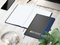 Notizbuch Hardcover Color-Book Ausstattung farbig, DIN A4, Lineatur Punktraster, Siebdruck-Digital inkl.
