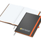 Notizbuch Hardcover Color-Book Ausstattung farbig, DIN A4, Lineatur Punktraster, Siebdruck-Digital inkl.