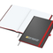 Notizbuch Hardcover Color-Book Ausstattung farbig, DIN A4, Lineatur Punktraster, Siebdruck-Digital inkl.