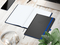 Notizbuch Hardcover Color-Book Ausstattung farbig, DIN A4, Lineatur Punktraster, Blindprägung inkl.