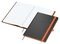 Notizbuch Hardcover Color-Book Ausstattung farbig, DIN A4, Lineatur Punktraster, Blindprägung inkl.