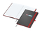 Notizbuch Hardcover Color-Book Ausstattung farbig, DIN A4, Lineatur Winkelkaro, Siebdruck-Digital inkl.