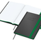 Notizbuch Hardcover Color-Book Ausstattung farbig, DIN A5, Lineatur Punktraster, Blindprägung inkl.