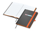 Notizbuch Hardcover Color-Book Ausstattung farbig, DIN A5, Lineatur Winkelkaro, Siebdruck-Digital inkl.