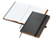 Notizbuch Hardcover Color-Book Ausstattung farbig, DIN A5, Lineatur Winkelkaro, Blindprägung inkl.