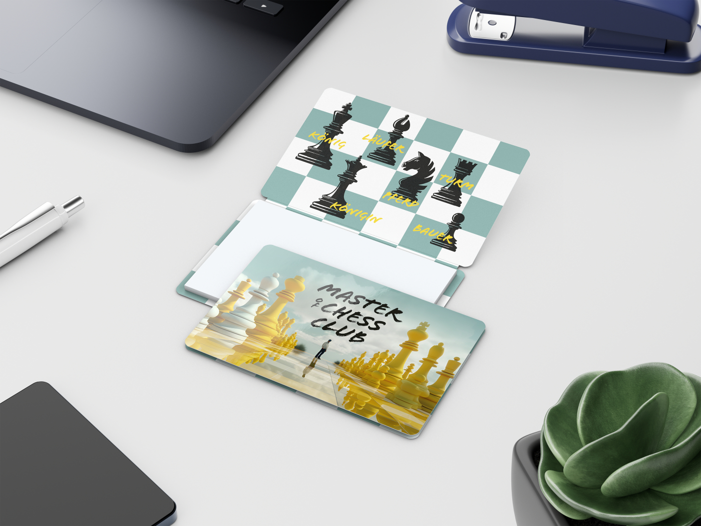 Haftnotizblock Multi-Card Format klein Umschlag mikroperforiert, Haftzettel-Gestaltung weiß, Umschlag-Oberfläche glänzend