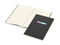 Notizbuch Copy-Book Seiten cremefarben Naturkarton-Softcover farbig, DIN A4, Lineatur Winkelkaro, Siebdruck-Digital inkl.