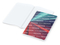 Notizbuch Flexx-Book Umfang groß Karton-Softcover individuell bedruckt, DIN A4, Lineatur Winkelkaro, Einband-Material Karton matt