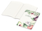 Notizbuch Copy-Book RECYCLING Naturkarton-Softcover individuell bedruckt, DIN A5, Lineatur Winkelkaro